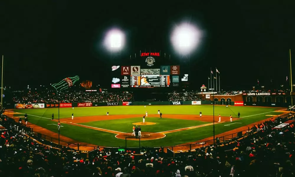 How to light up a baseball field